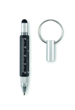 Logotrade promotional gift picture of: Key ring with twist action pen