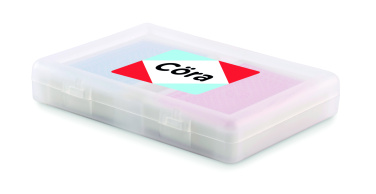 Logo trade business gift photo of: Set of classic playing cards