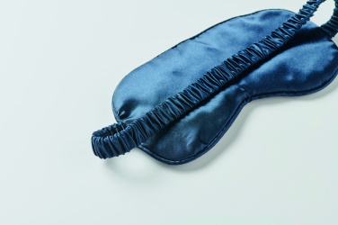 Logo trade business gift photo of: Soft polyester eye mask