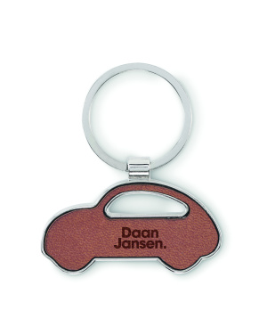 Logo trade promotional product photo of: Car shaped key ring