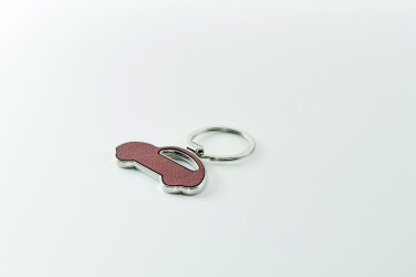 Logo trade promotional product photo of: Car shaped key ring