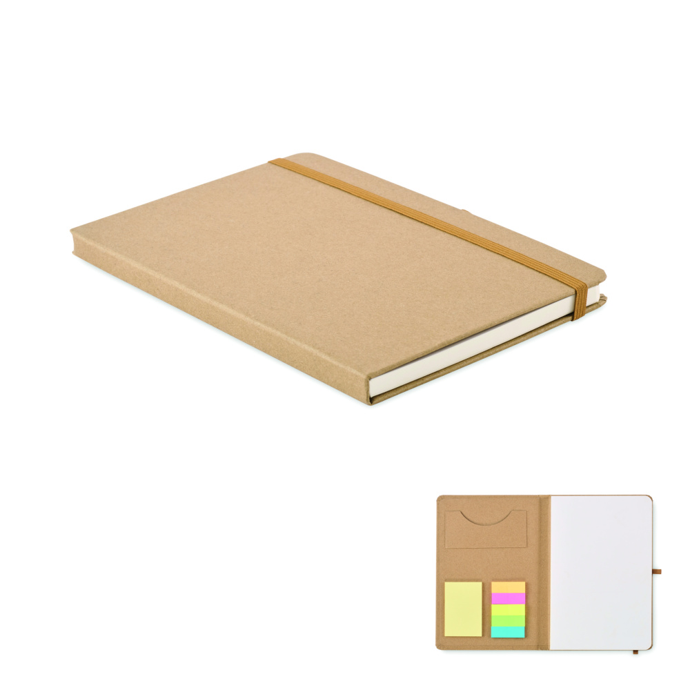 Logotrade promotional merchandise image of: A5 notebook recycled paper set