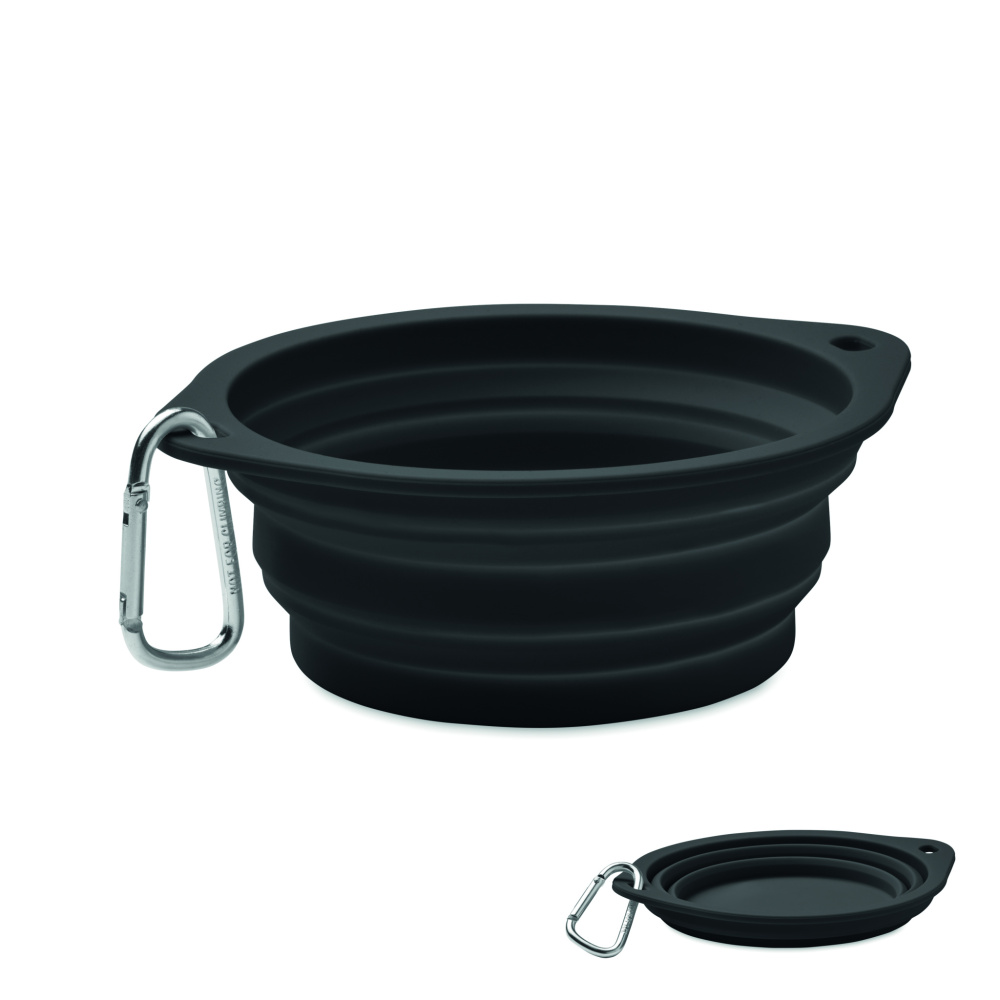 Logotrade promotional merchandise photo of: Portable pet bowl 350 ml