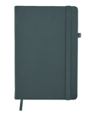 Logo trade promotional giveaway photo of: Recycled Leather A5 notebook