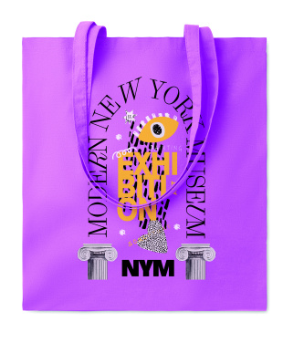 Logotrade business gift image of: 140 gr/m² cotton shopping bag