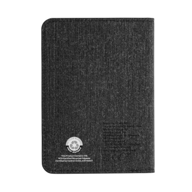 Logo trade advertising products image of: Trackmate RCS rpolyester passport holder worldwide locating
