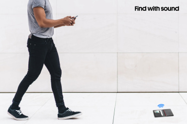 Logotrade promotional giveaways photo of: Trackmate RCS rpolyester passport holder worldwide locating