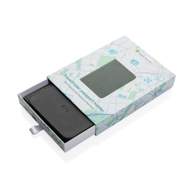 Logo trade promotional items picture of: Trackmate RCS rpolyester passport holder worldwide locating