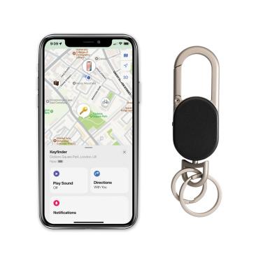 Logotrade corporate gift picture of: Keyfinder keychain with worldwide locating and USB C