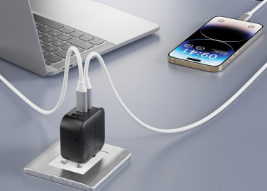 Logo trade promotional gift photo of: Urban Vitamin Santa Cruz RCS rplastc 70W GAN charger