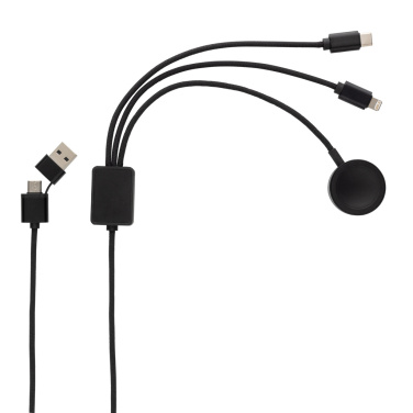Logotrade corporate gift picture of: Terra RCS rPET 6-in-1 charging cable with watch charger