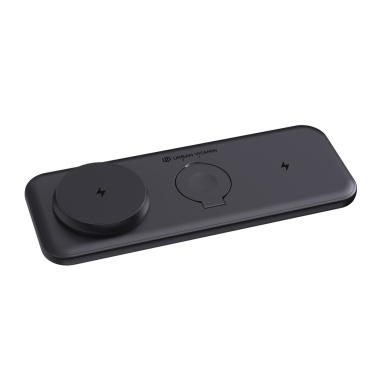 Logo trade corporate gifts picture of: Urban Vitamin Torrance 3 in 1 magnetic 15W charger