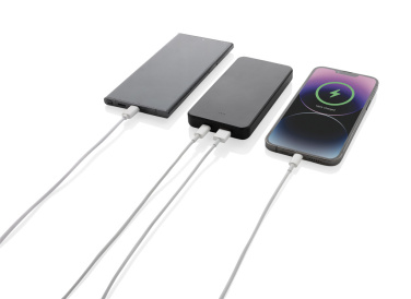 Logo trade promotional giveaway photo of: Boostcore RCS recycled plastic powerbank 10.000mAh USB C