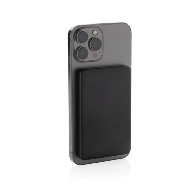 Logotrade promotional item image of: Orion RCS recycled aluminum 5000 mah 5W magnetic powerbank