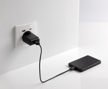 Logotrade corporate gift picture of: Orion RCS recycled aluminum 5000 mah 5W magnetic powerbank