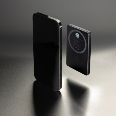 Logotrade promotional gifts photo of: Orion RCS recycled aluminum 5000 mah 5W magnetic powerbank