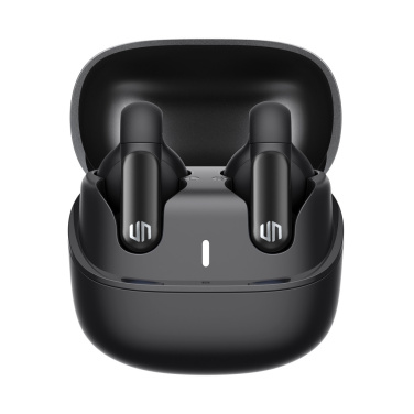 Logotrade promotional product image of: Urban Vitamin Long Beach ENC rplastic wireless earbuds