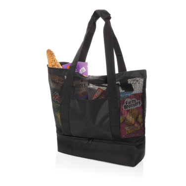 Logo trade promotional giveaway photo of: Iqlo Aware™ RPET 2-in-1 cooler tote