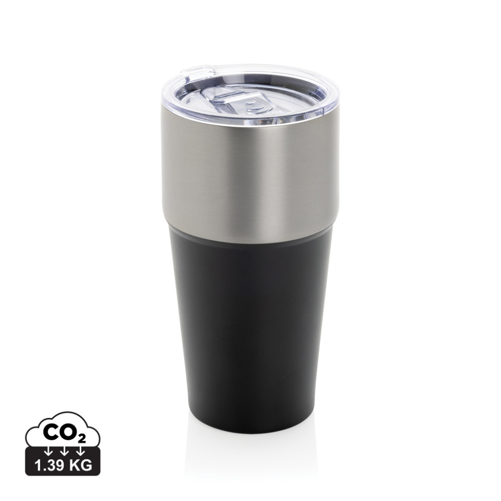 Logo trade promotional giveaways picture of: Fluid RCS certified recycled steel tumbler 500ml
