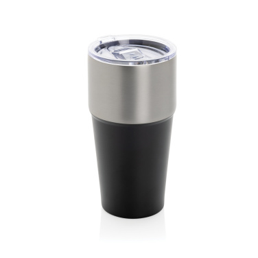 Logotrade corporate gift image of: Fluid RCS certified recycled steel tumbler 500ml