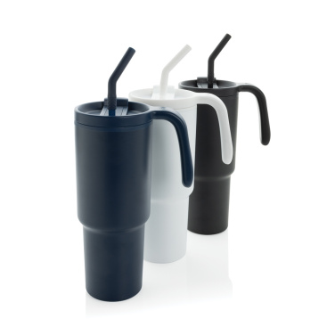 Logotrade promotional giveaway image of: Graphic 360 RCS certified recycled steel tumbler 900ml
