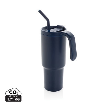 Logotrade business gift image of: Graphic 360 RCS certified recycled steel tumbler 900ml