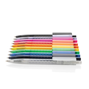 Logotrade advertising products photo of: X3 GRS recycled PC plastic pen frosted