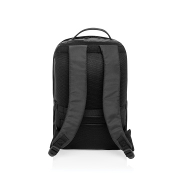 Logo trade advertising products image of: SP Aware™ RPET Edin 100% recycled 15.6 inch laptop backpack