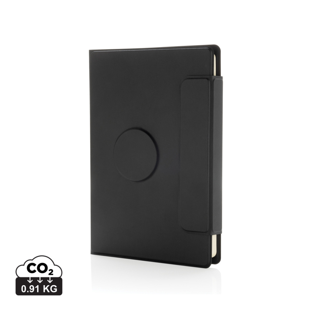 Logotrade corporate gift picture of: Stuart RCS certified RPU magnetic A5 portfolio