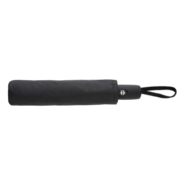 Logotrade promotional product picture of: Swiss Peak Vito Aware™ RPET 21 inch auto open/close umbrella