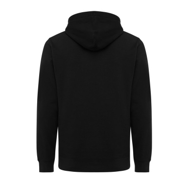 Logo trade promotional merchandise image of: Iqoniq Yengo recycled cotton hoodie with sidepockets