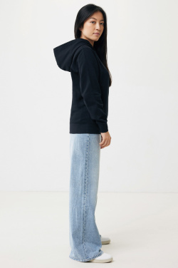 Logo trade promotional gifts image of: Iqoniq Yengo recycled cotton hoodie with sidepockets