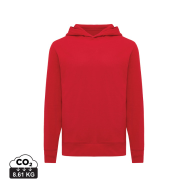 Logo trade promotional items image of: Iqoniq Yengo recycled cotton hoodie with sidepockets