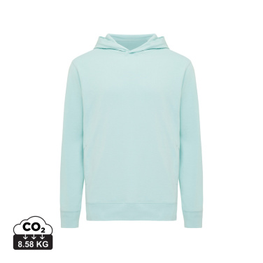 Logo trade promotional product photo of: Iqoniq Yengo recycled cotton hoodie with sidepockets