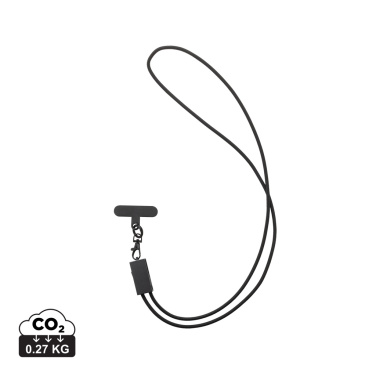 Logo trade business gift photo of: Terra RCS recycled PET phone cord with dual charge cable