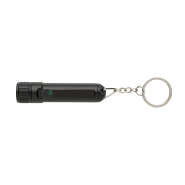 Logo trade business gift photo of: Gear X rechargeable ultra bright keychain torch