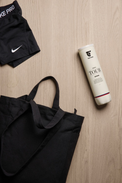 Logo trade promotional items image of: VINGA Hilo AWARE™ recycled canvas zip tote