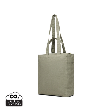 Logotrade promotional gift image of: VINGA Hilo AWARE™ recycled canvas zip tote