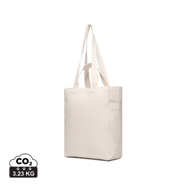 Logotrade promotional item image of: VINGA Hilo AWARE™ recycled canvas zip tote