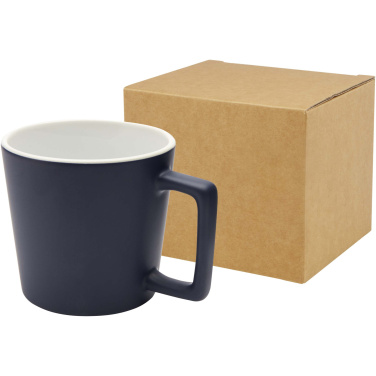 Logo trade advertising products picture of: Cali 370 ml ceramic mug with matt finish