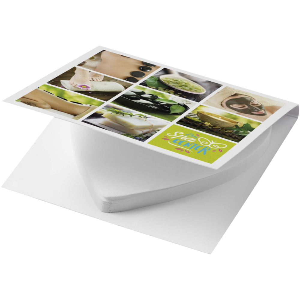 Logo trade promotional products picture of: Sticky-Mate® soft cover heart-shaped sticky notes