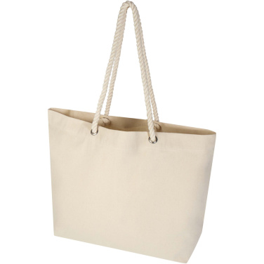 Logotrade advertising products photo of: Florida 270 g/m² GRS recycled beach tote bag 18L