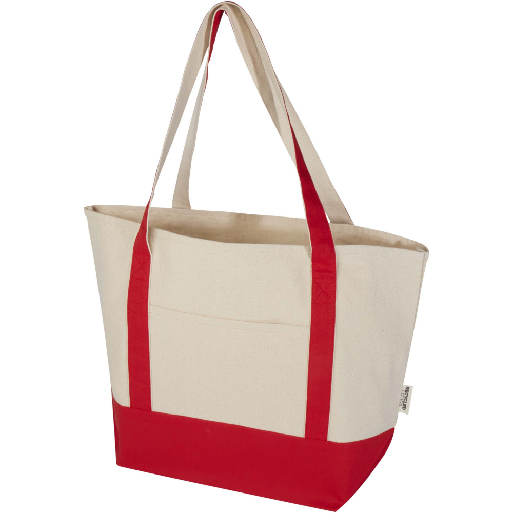 Logotrade promotional product picture of: Sam 320 g/m² GRS recycled cotton tote bag