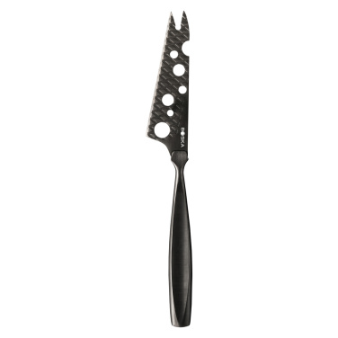 Logotrade promotional gifts photo of: BOSKA Cheese Knife Set Monaco+ Black