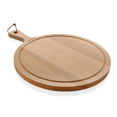 Logo trade promotional merchandise image of: BOSKA Serving Board Round Amigo L