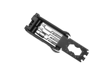 Logotrade promotional item image of: Set of bike tools MERAPI Schwarzwolf