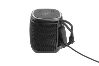 Logotrade corporate gift picture of: Bluetooth speaker HERMON Schwarzwolf