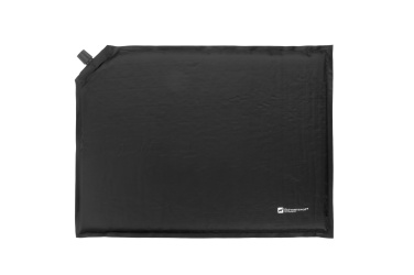 Logo trade promotional gifts picture of: Inflatable cushion ANTERO Schwarzwolf