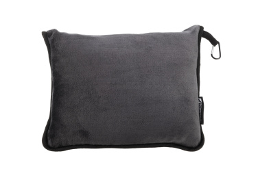 Logotrade promotional giveaways photo of: Blanket and pillow 2 in 1 AMIATA Schwarzwolf