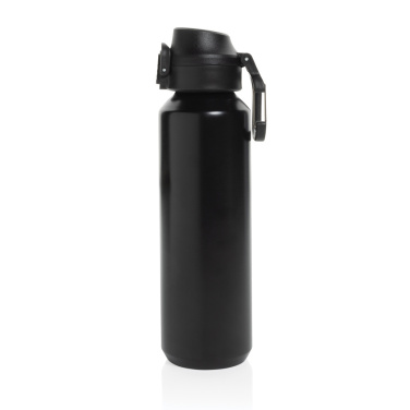Logo trade promotional items image of: Via RCS Re-steel lockable sport bottle 600ML